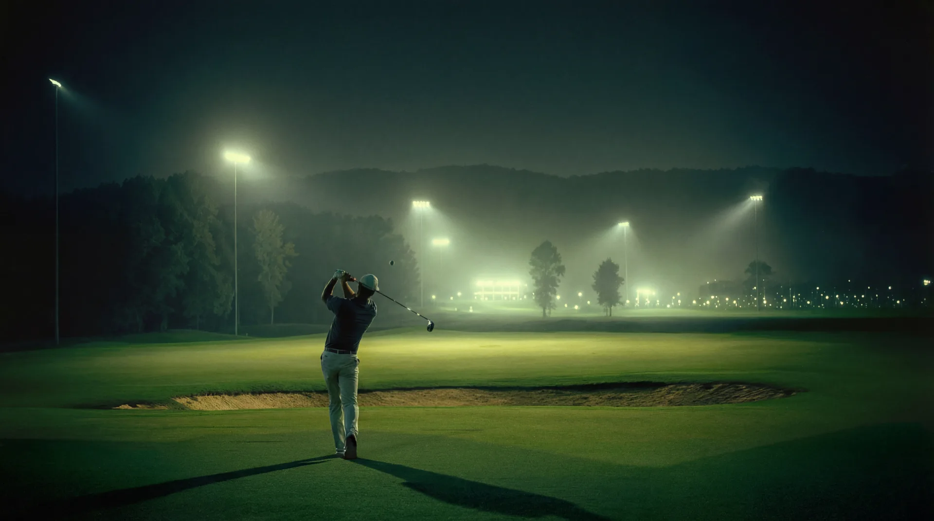 Golfe iluminado